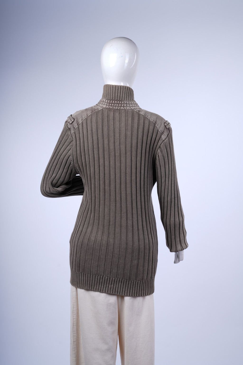 MICHEL KLEIN - Suede Ribbed Jacket