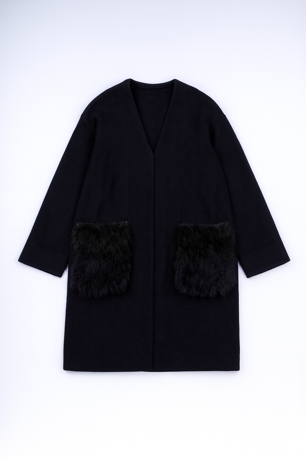 SENSE FO PLACE Dark Long Coat