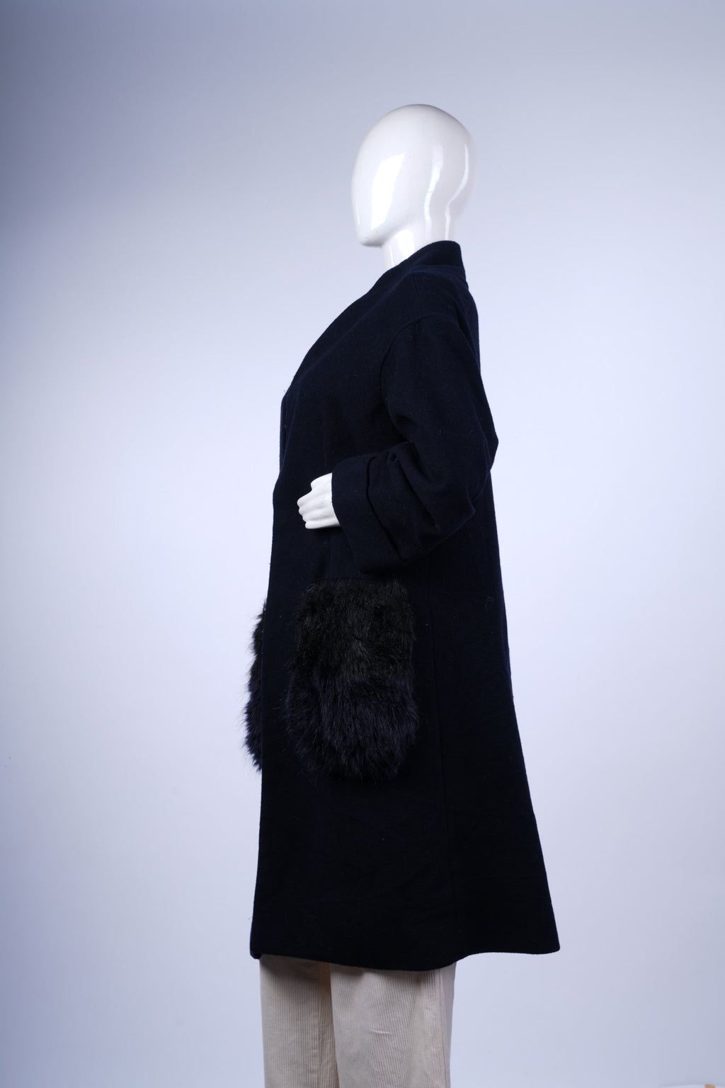 SENSE FO PLACE Dark Long Coat