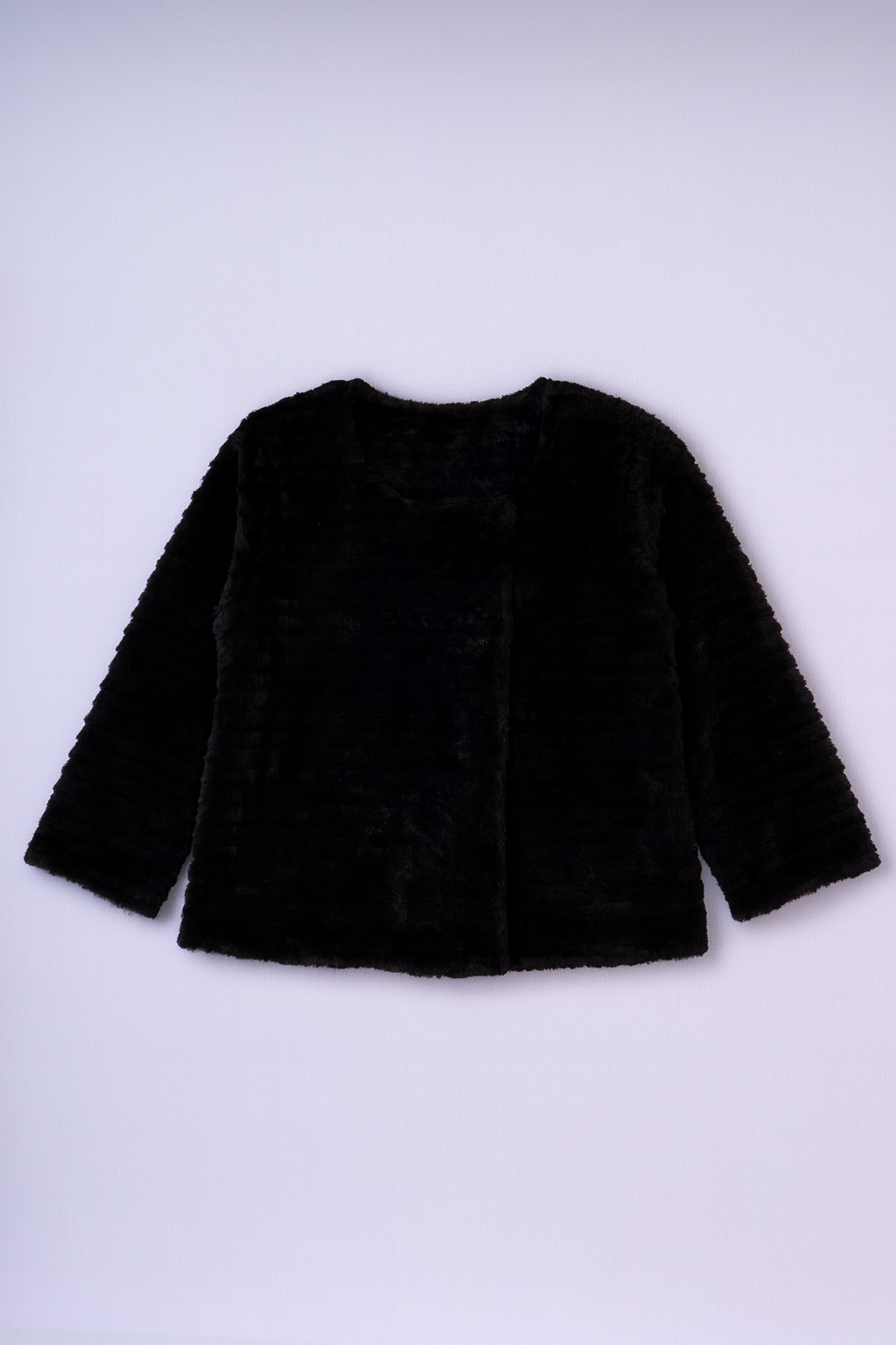 Charcoal wool-blend long coat with waist tie belt, wide lapels, and tailored fit.