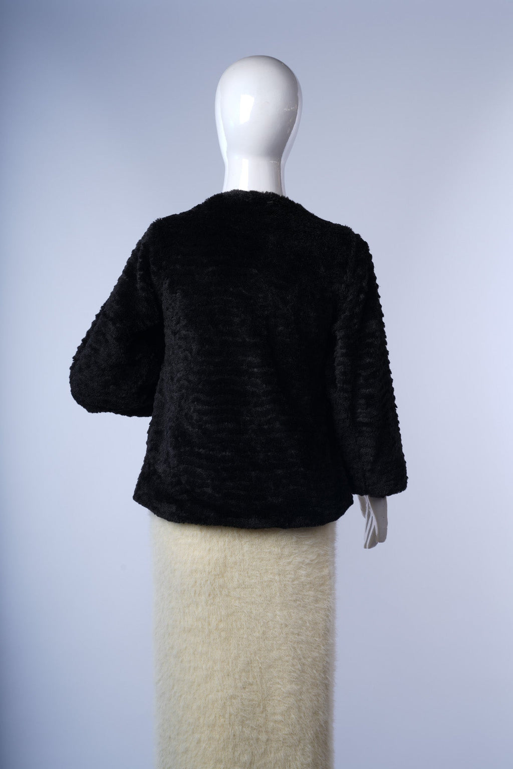 Stylish charcoal longline coat perfect for sophisticated and polished winter looks.