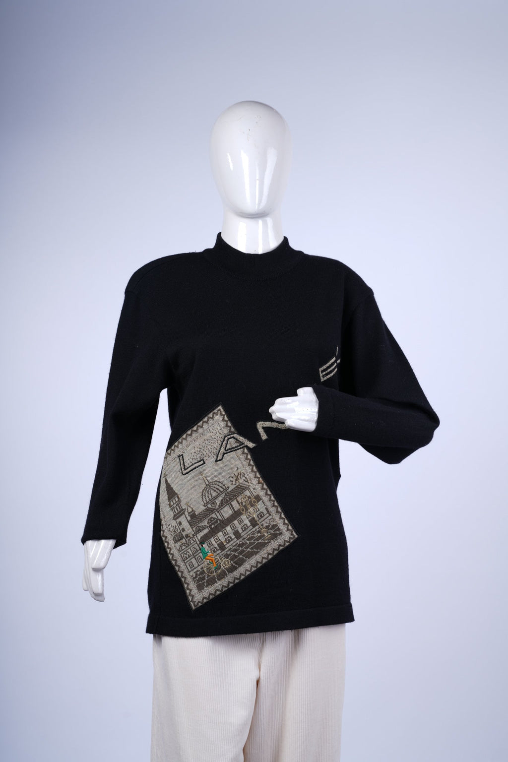 LANCEL ITALY - Graphic Knit Sweater