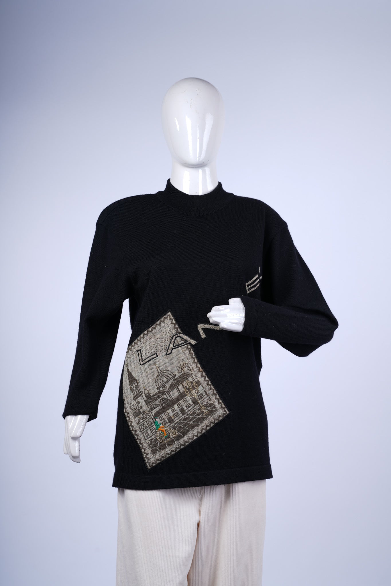 LANCEL ITALY - Graphic Knit Sweater