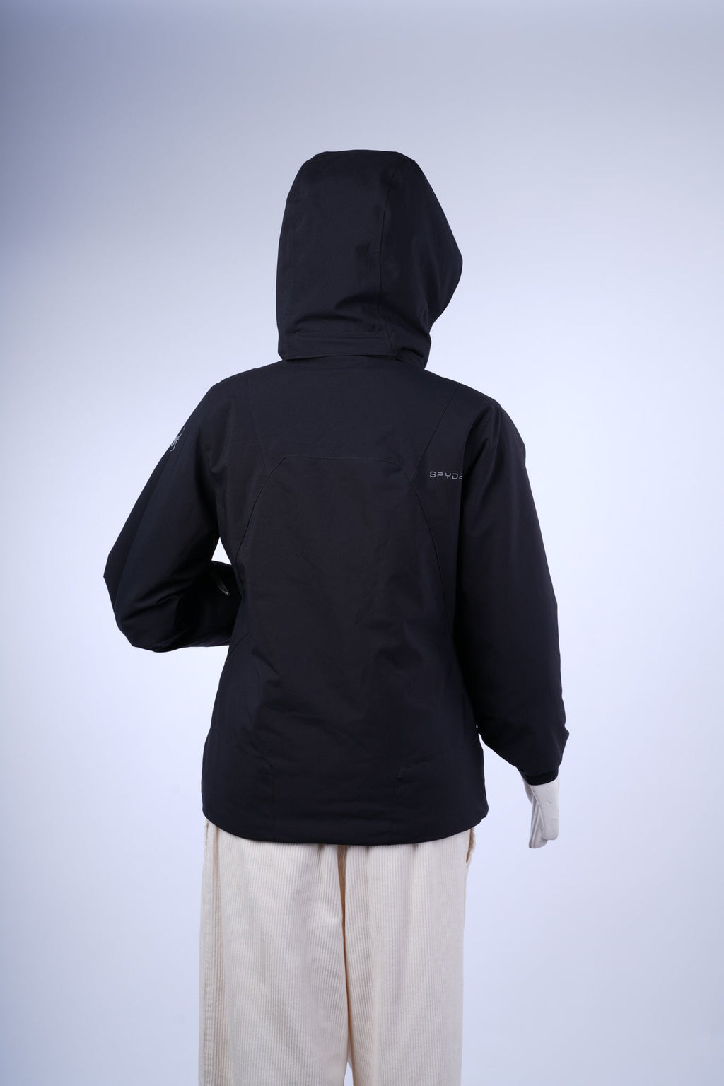 Black Zip-Up Hoodie Jacket