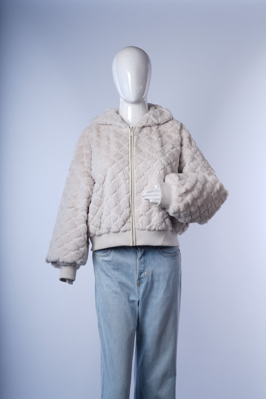 women's soft and warm cropped hoodie ideal for casual wear or lounging.