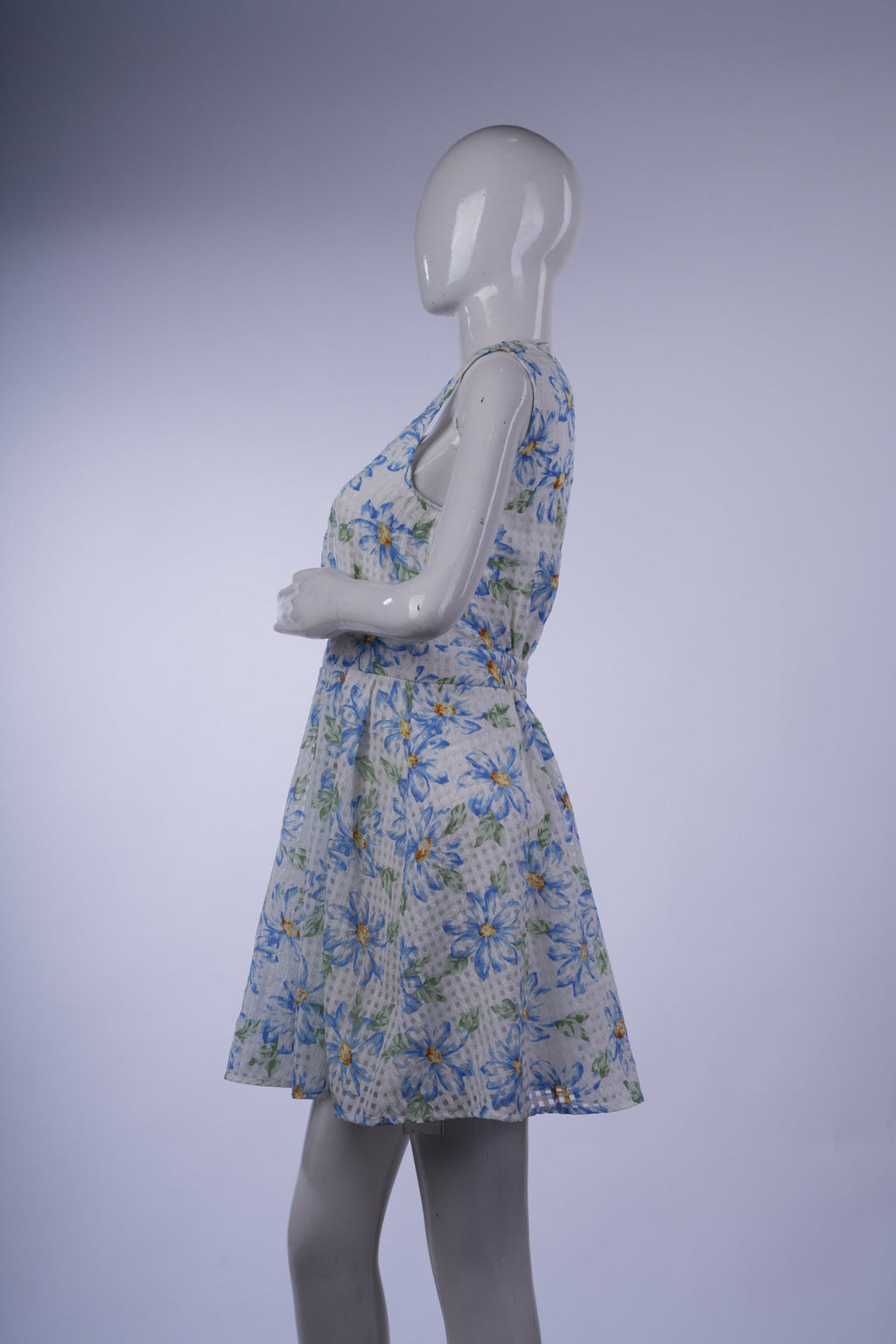 INGNI - White Sleeveless Mini Dress