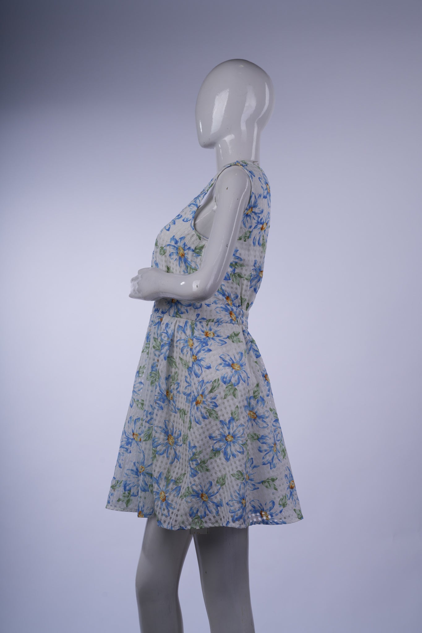 INGNI - White Sleeveless Mini Dress