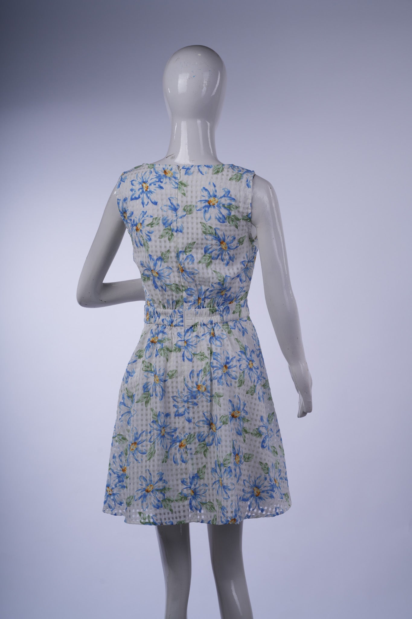 INGNI - White Sleeveless Mini Dress