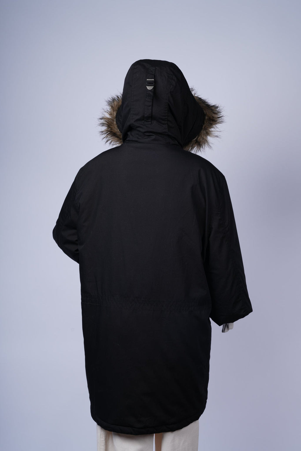 Versatile cold-weather parka perfect for casual or outdoor wear.