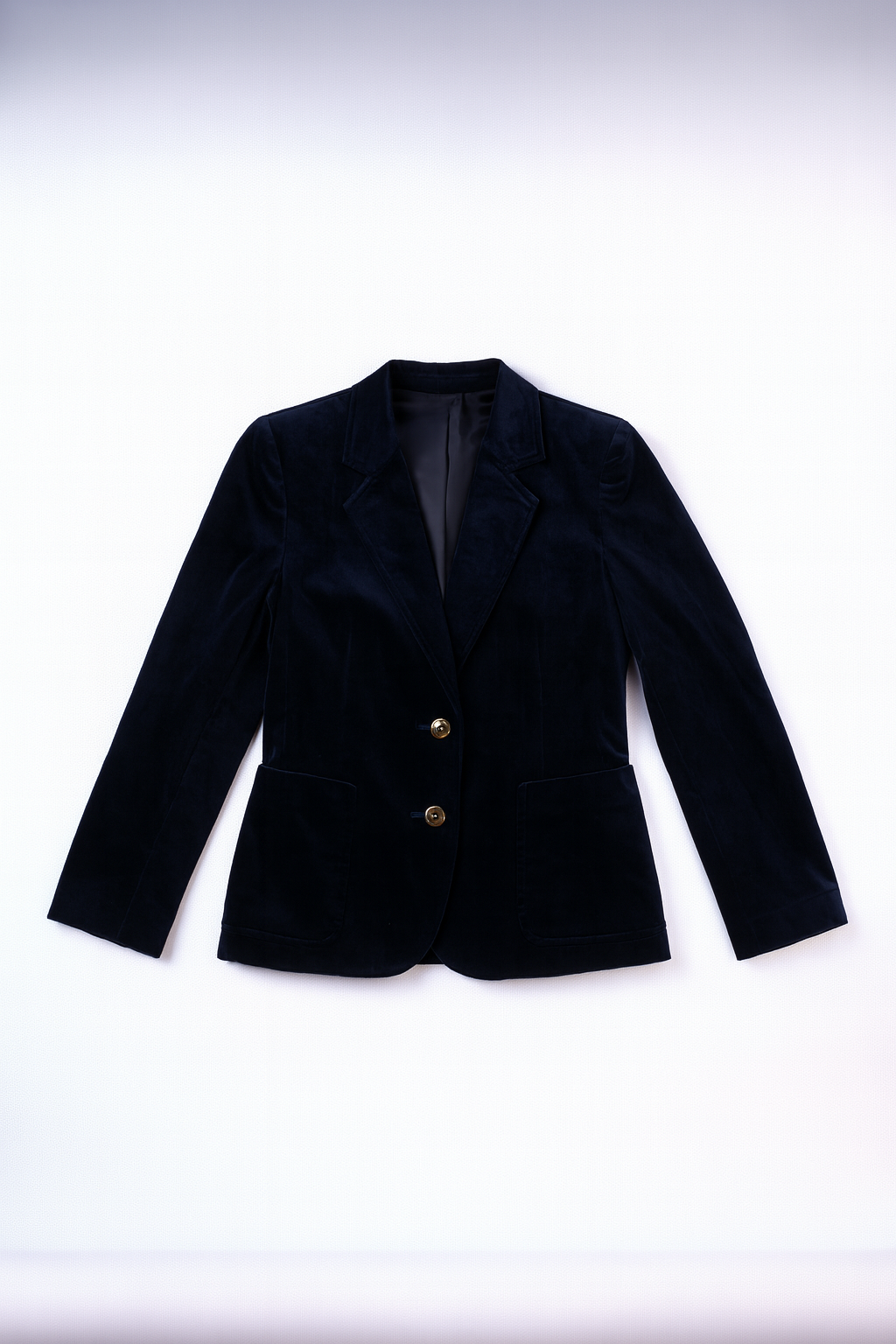 BRUNO PIATTELLI - Single-Breasted Velvet Blazer