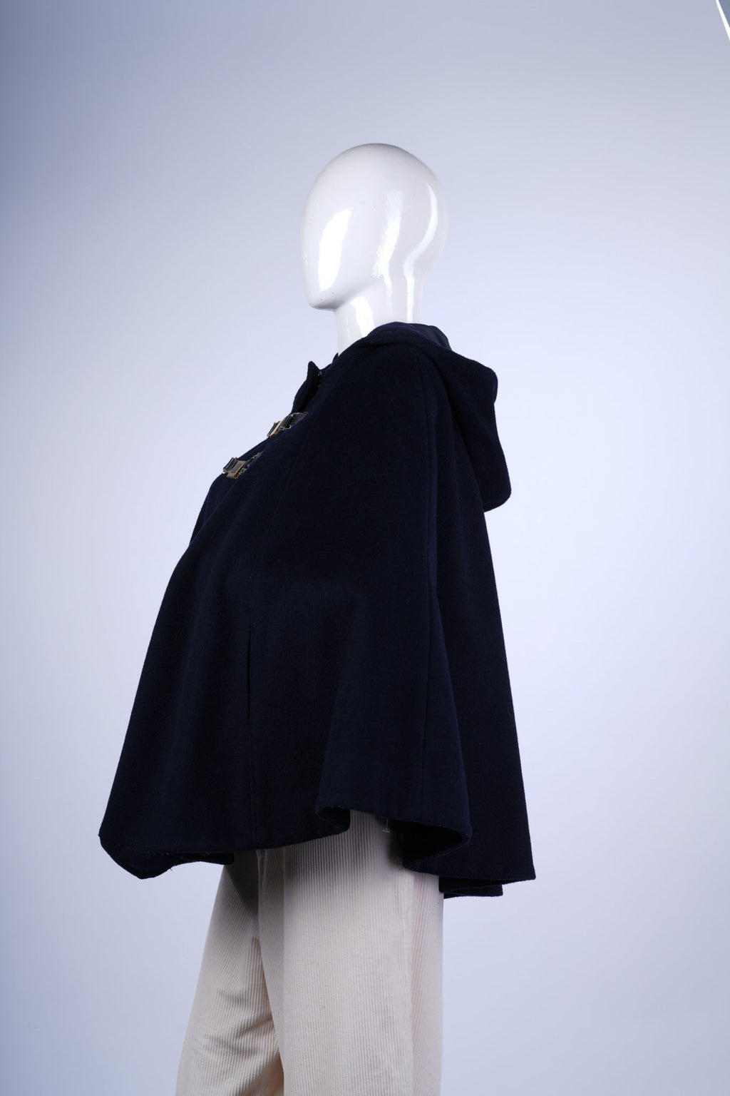 LENTILLE LUXE - Wool-Blend Cape Coat