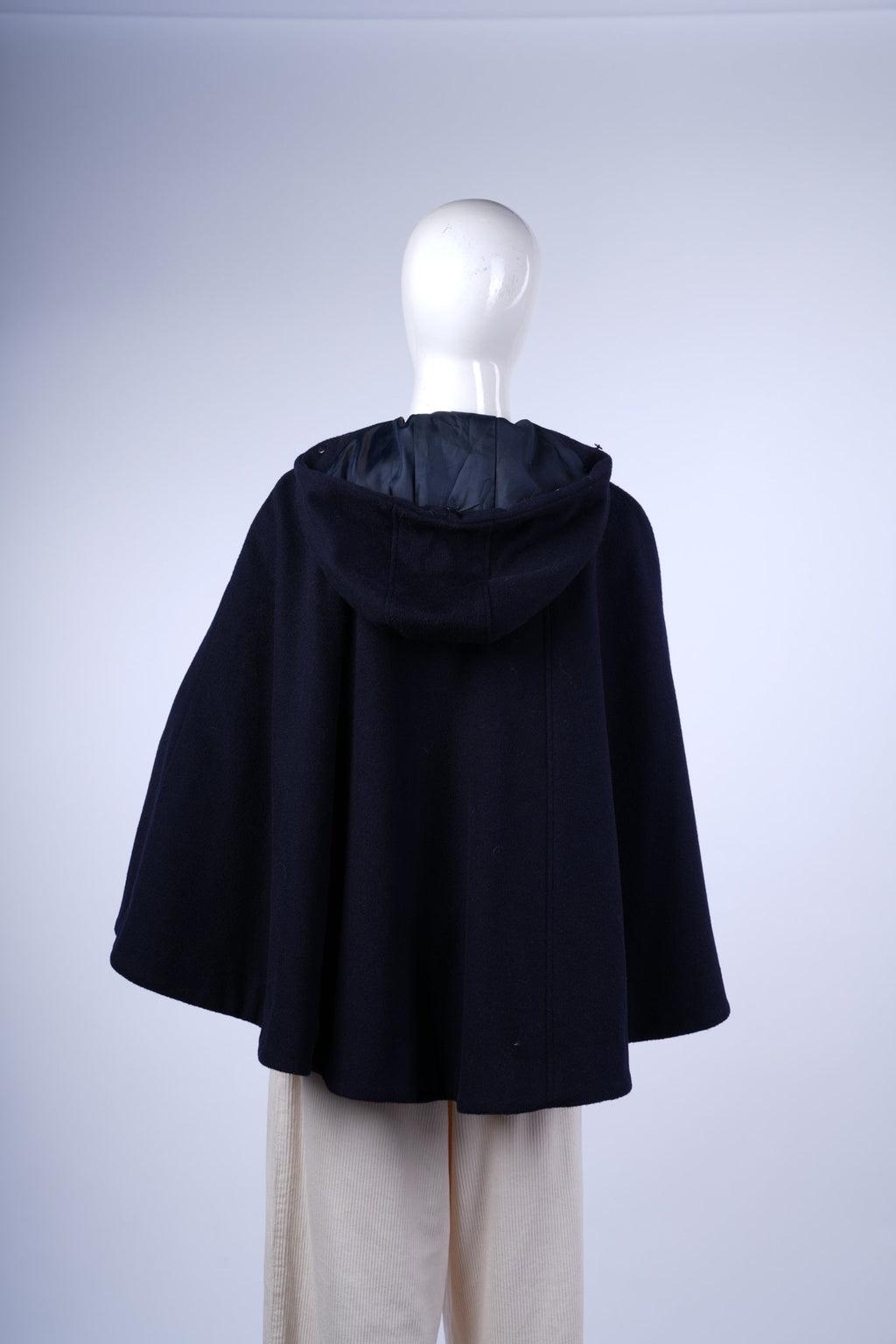 LENTILLE LUXE - Wool-Blend Cape Coat