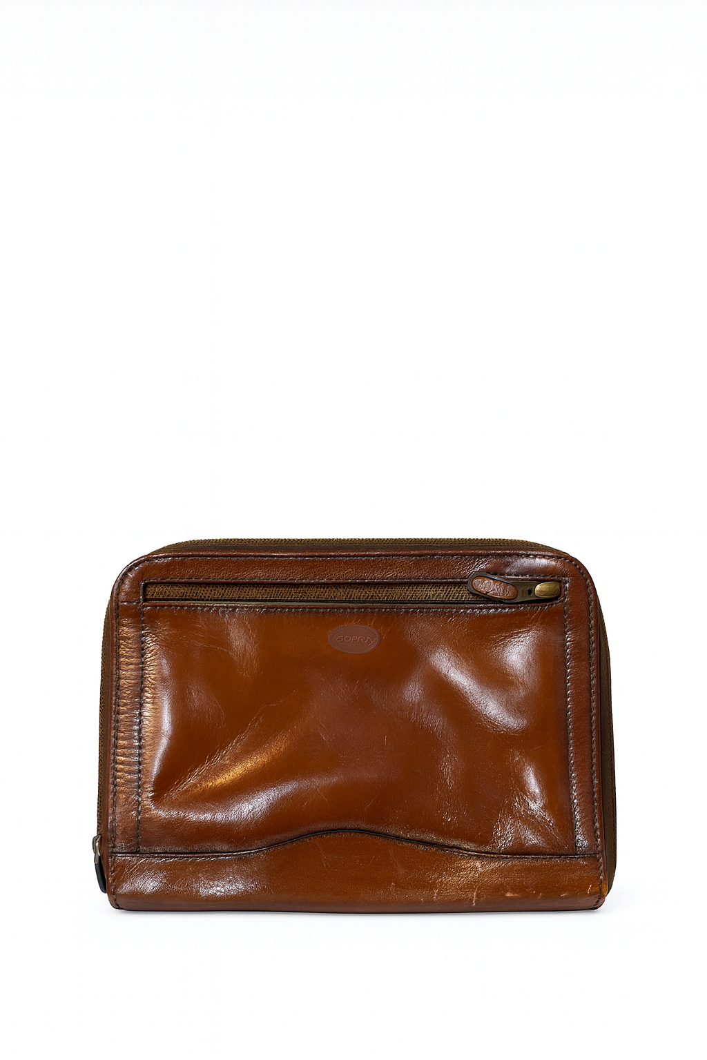 Cartella Wild Top Brown Leather Portfolio Case