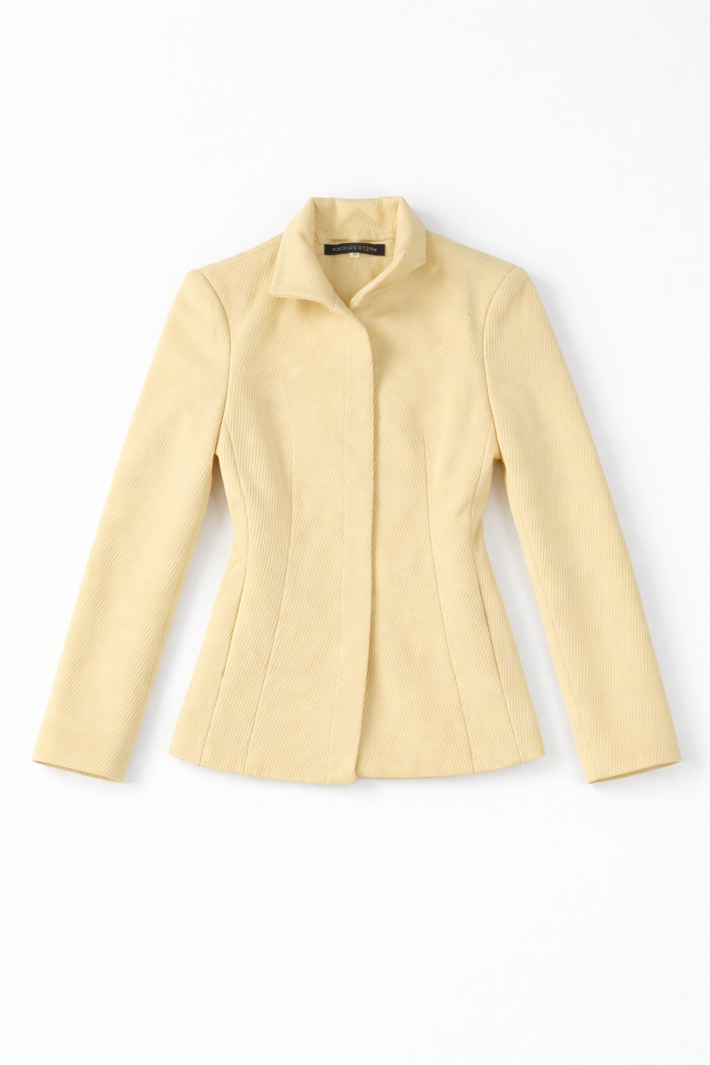 Textured boucl?tailored jacket