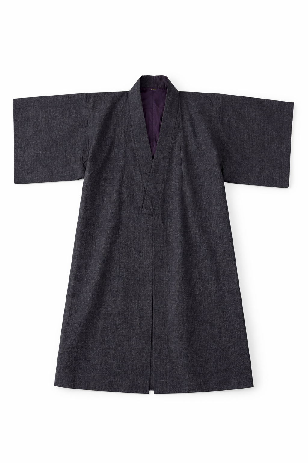 Double breasted wool coat with notched lapels and tailored fit