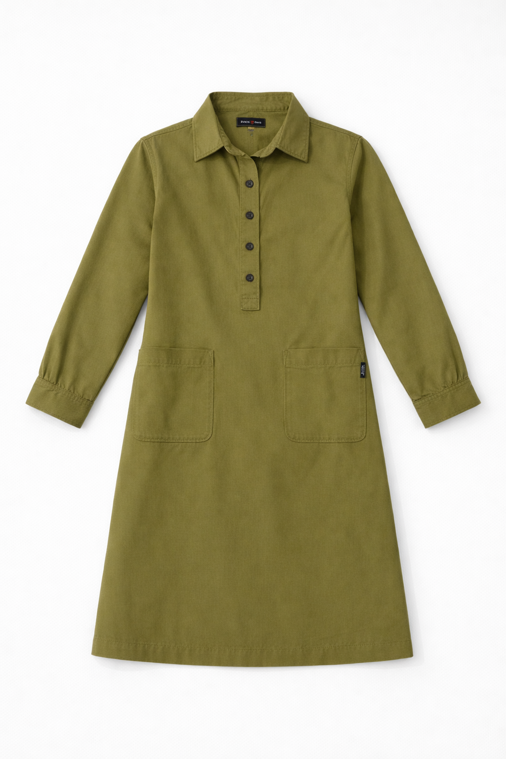 Oversized plaid coat with structured shoulders and tailored design